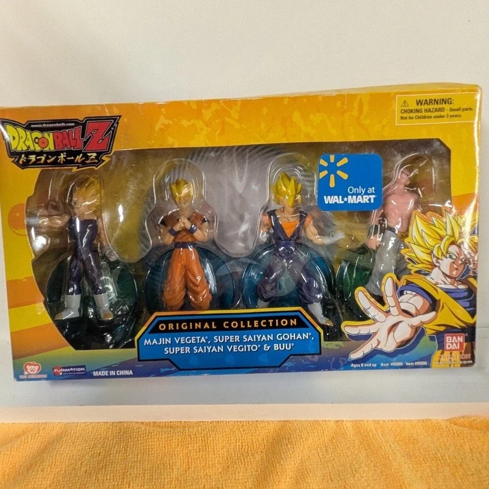 Bandai Dragon Ball Z Original Collection Figures Vegeta Gohan Vegito Buu 95006